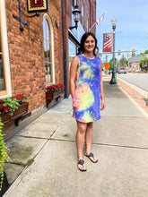 Load image into Gallery viewer, Tie Dye Dress - Bright