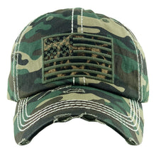 Load image into Gallery viewer, Distressed Ball Cap