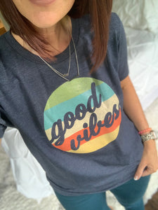 Good Vibes Retro Tee