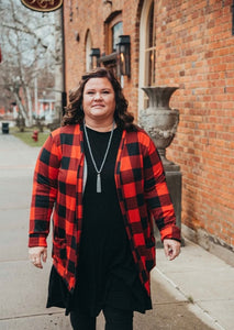 Buffalo Plaid Cardigan