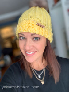 "Chloe" Crochet Beanie