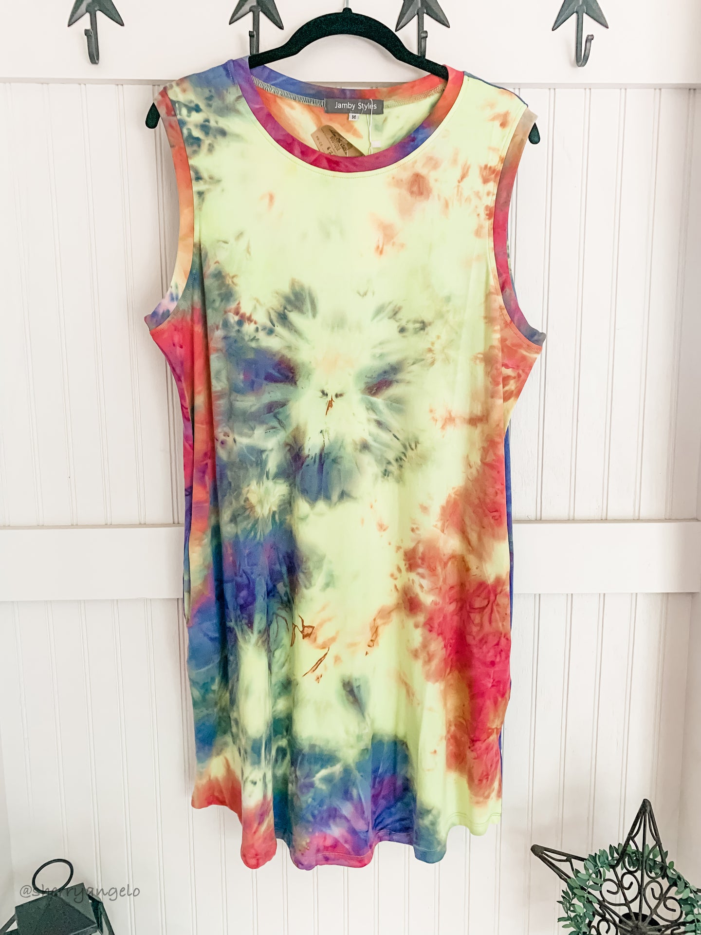 Tie Dye Dress - Bright